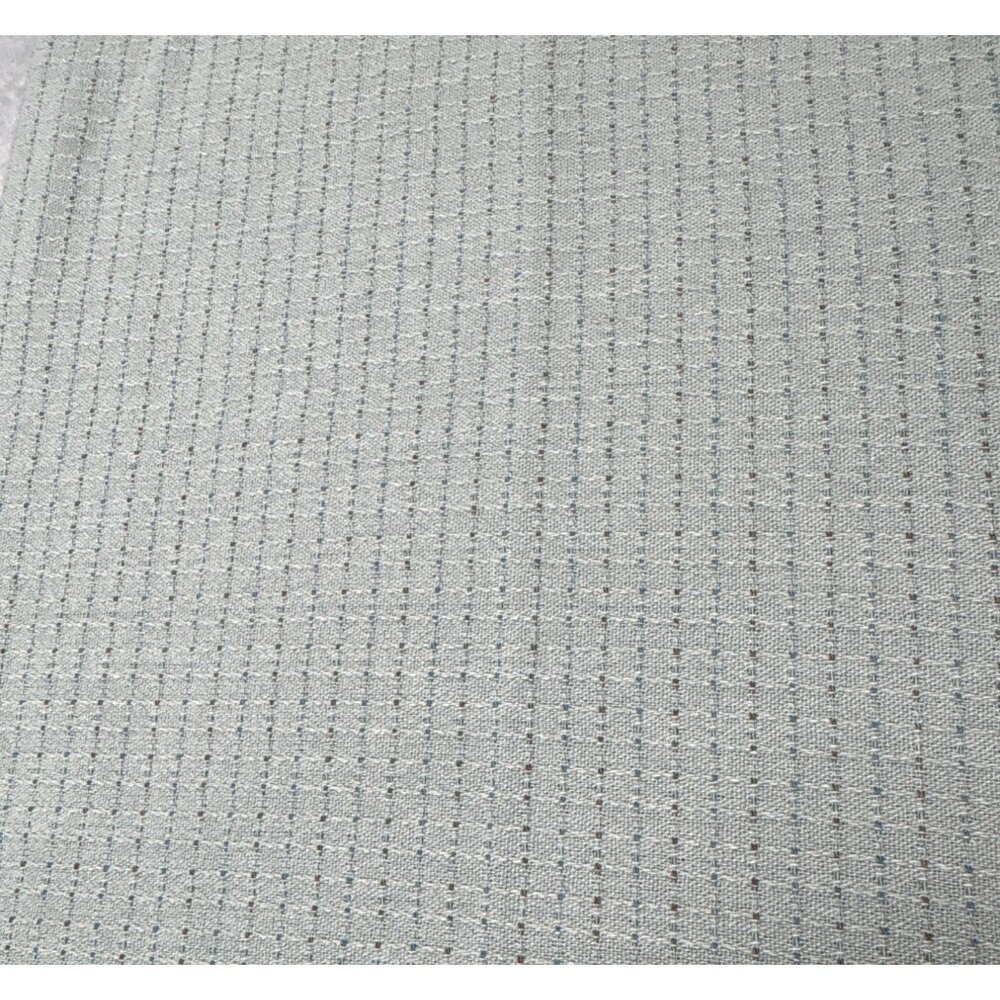Light Blue Green Fat Quarter Fabric 18x22 Inches with Subtle Checkered Pattern f